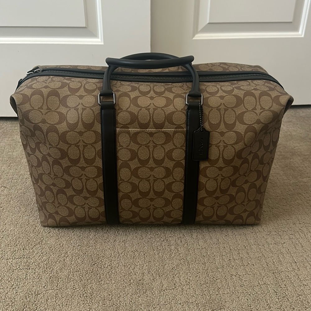 Coach Trekker Bag In Signature Canvas new with tags